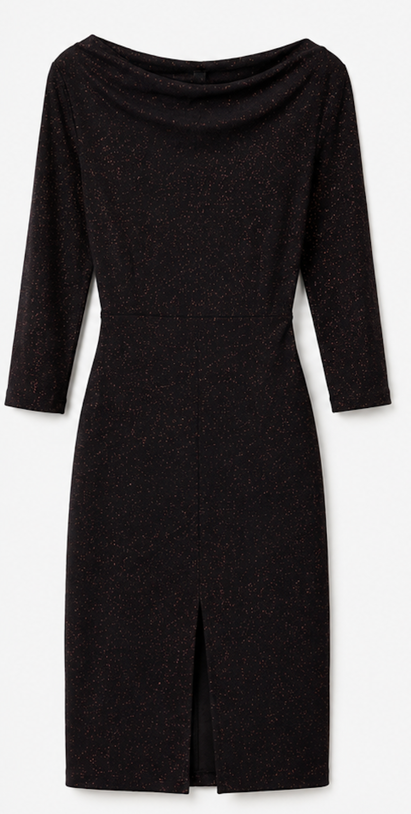 Black Glitter Dress, H&M - Size S