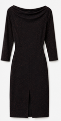 Black Glitter Dress, H&M - Size S