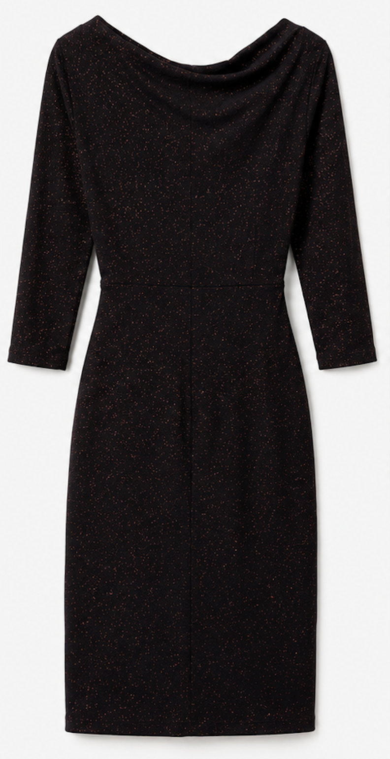 Black Glitter Dress, H&M - Size S