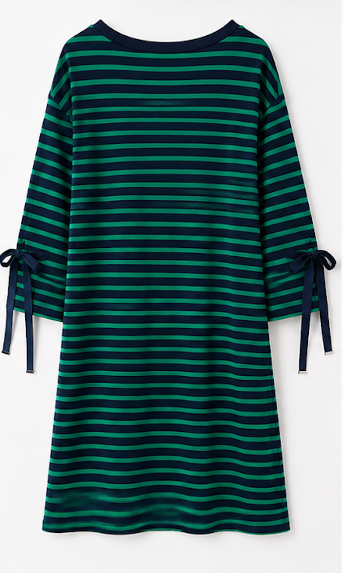 Striped T-shirt Dress, Ralph Lauren  - Size L