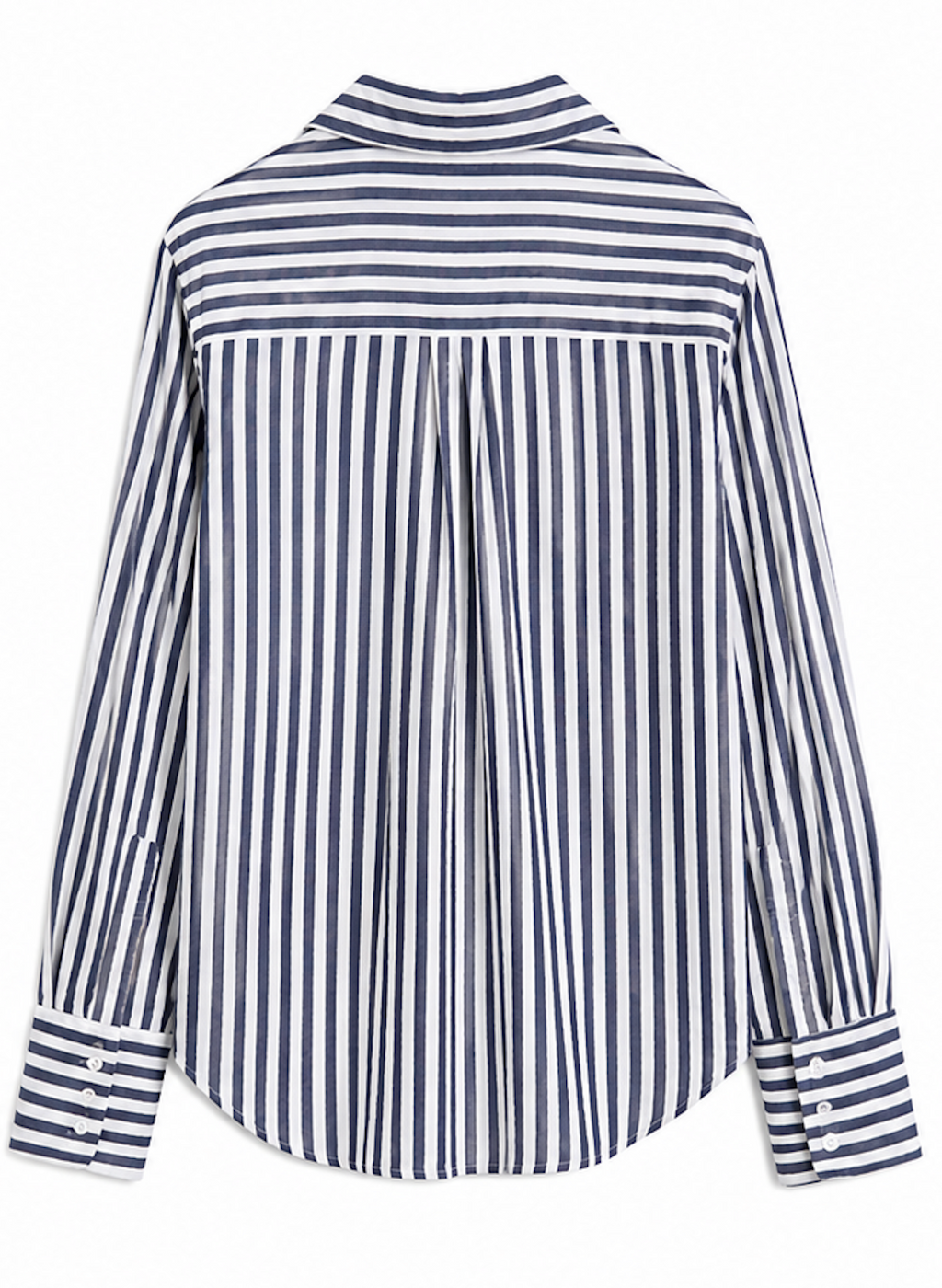Navy and white striped Shirt, & Other Stories – Size M