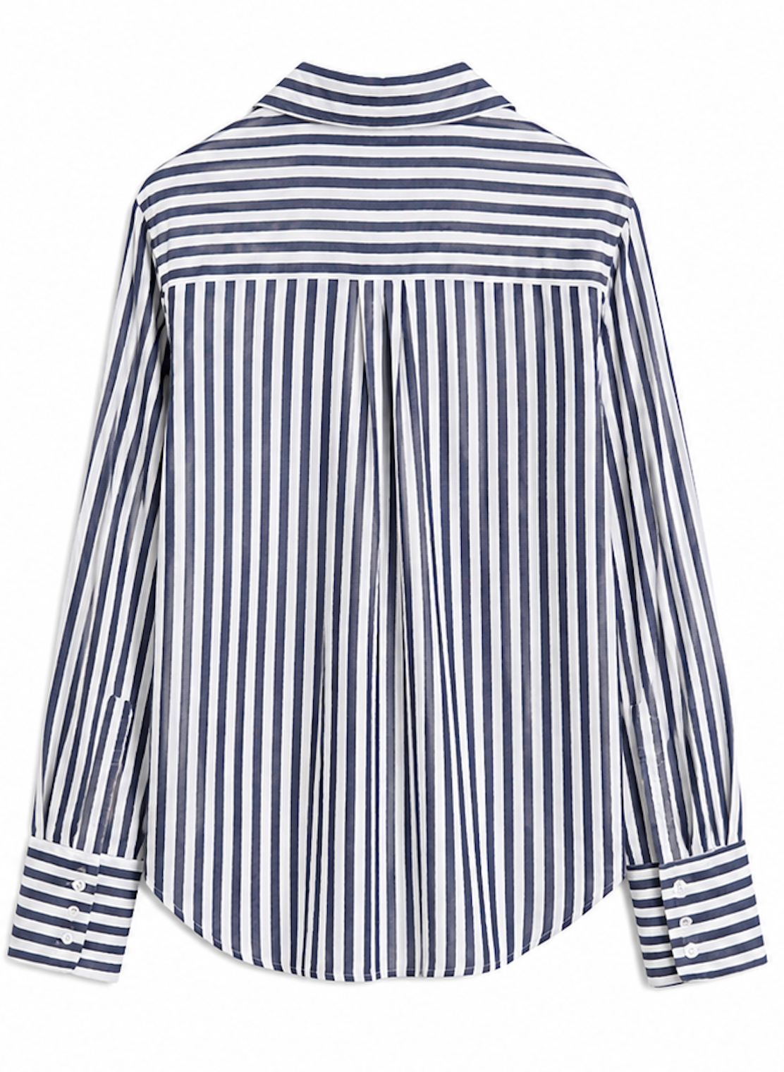 Navy and white striped Shirt, & Other Stories – Size M