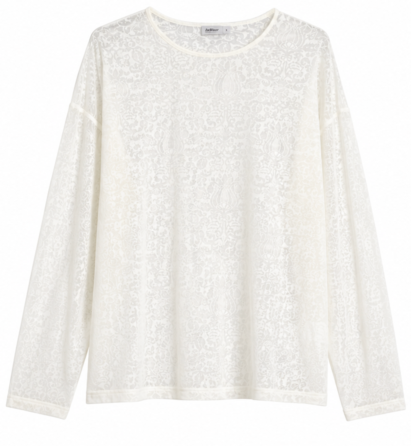 Sheer Long Sleeve Top, InWear – Size L