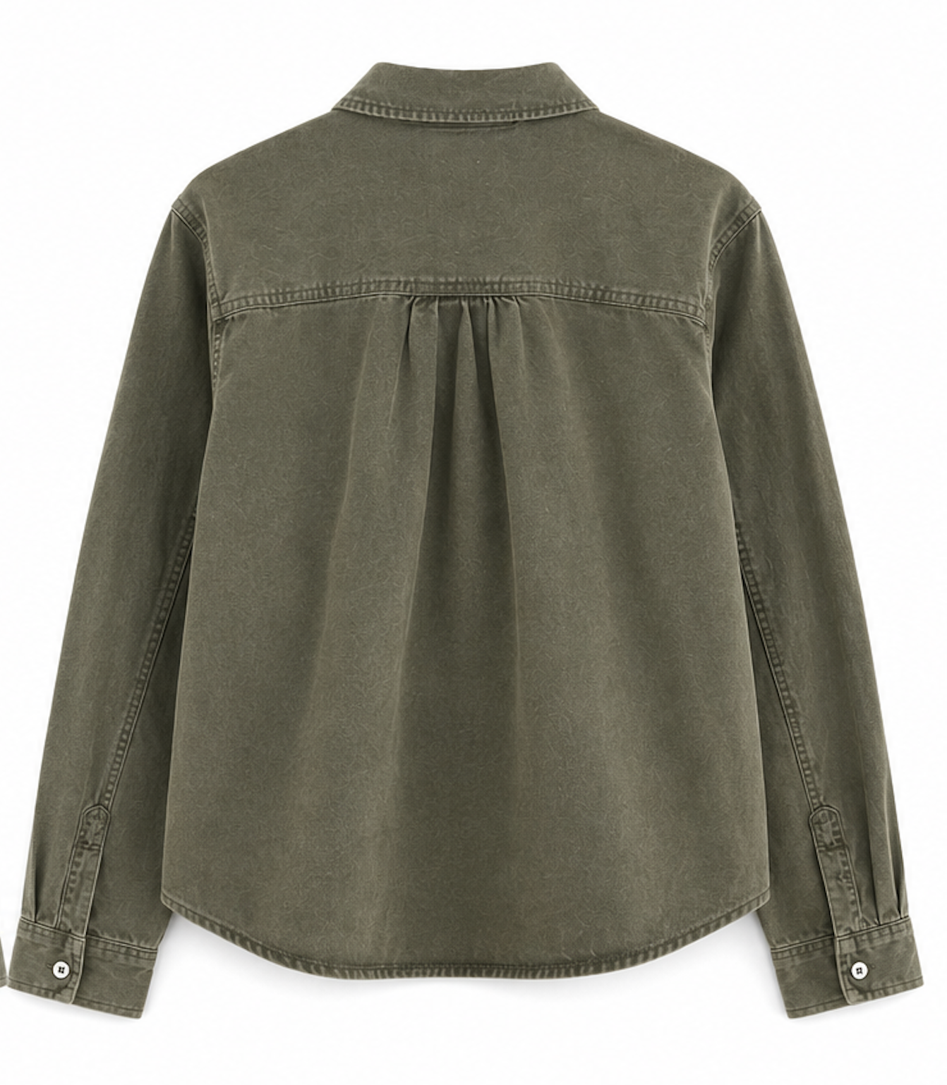 Olive Shacket with Chest Pockets, Co'couture - Size M