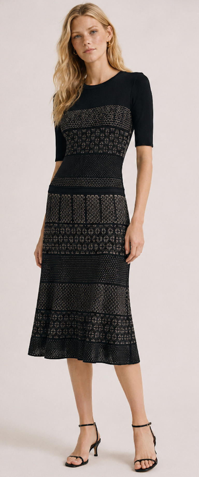 Stretch Midi Dress, REISS – Size XS