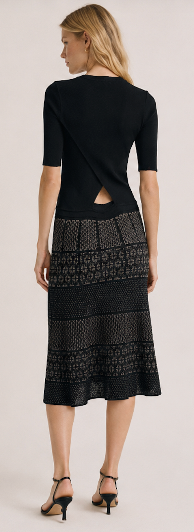 Stretch Midi Dress, REISS – Size XS