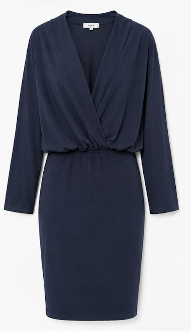 Low  cut Midi Dress, REISS – Size XS