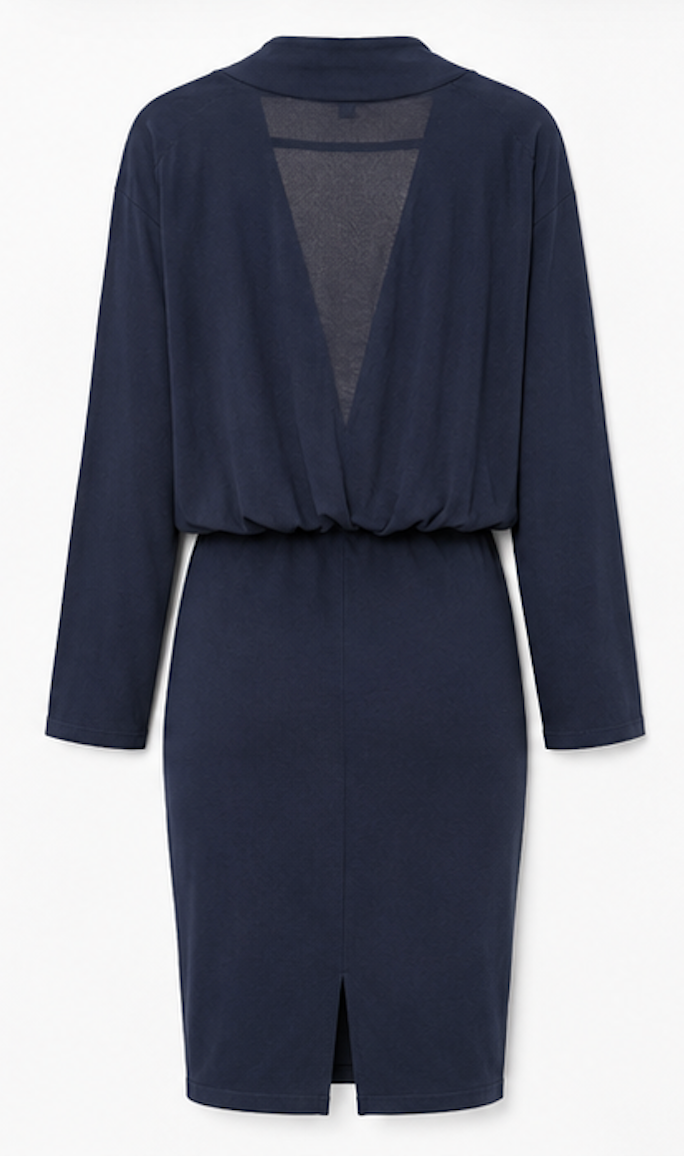 Low  cut Midi Dress, REISS – Size XS
