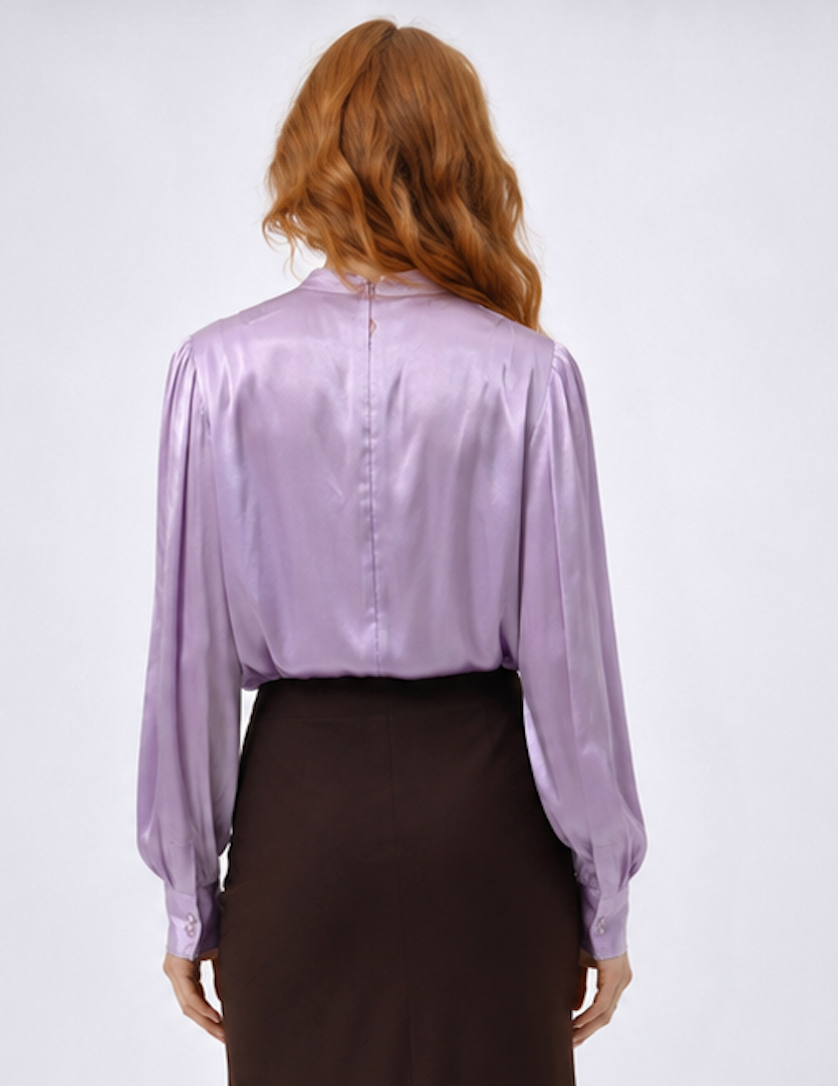 Lilac Blouse, MAX&Co. – Size S