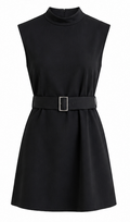 Chic black sleeveless Mini Dress, MNG – Size L