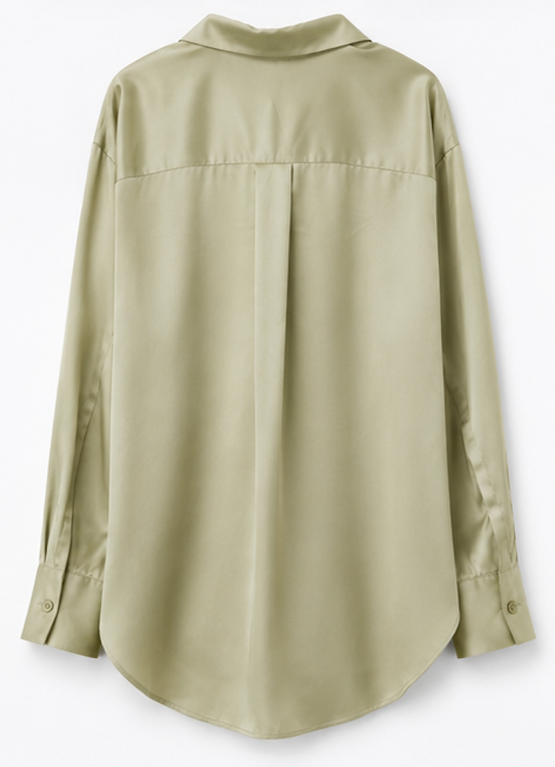 Button-Down pastel green Blouse, UNIQLO – Size S