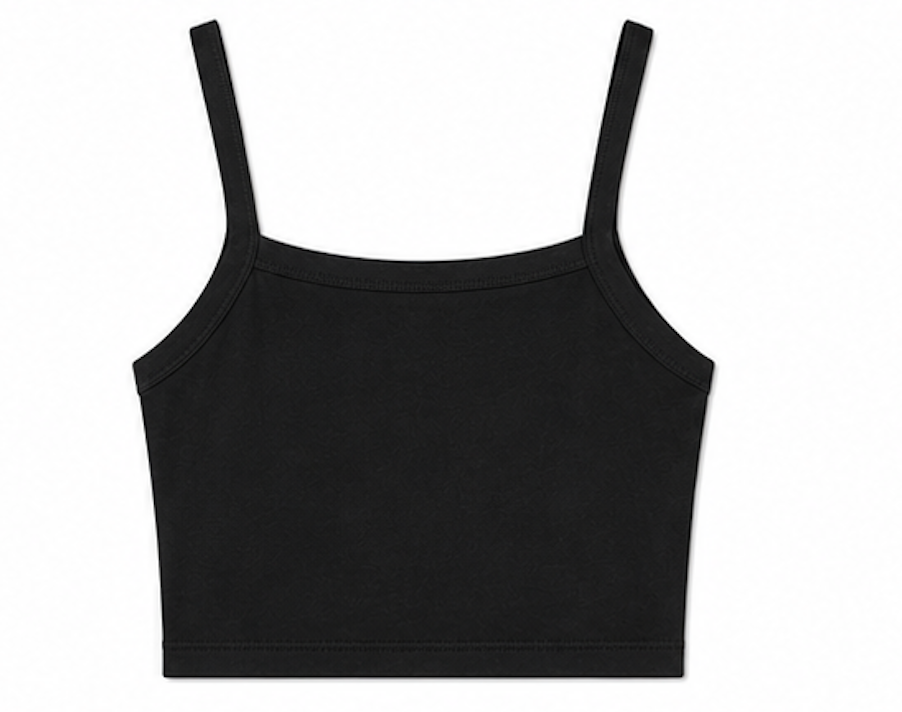 Black Crop Top, H&M – Size XXS