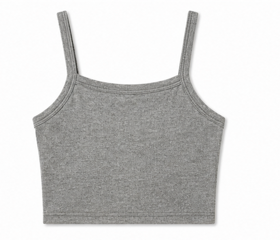 Grey Crop Top, H&M DIVIDED – Size S
