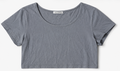 Light grey Crop Top, DIVIDED – Size S