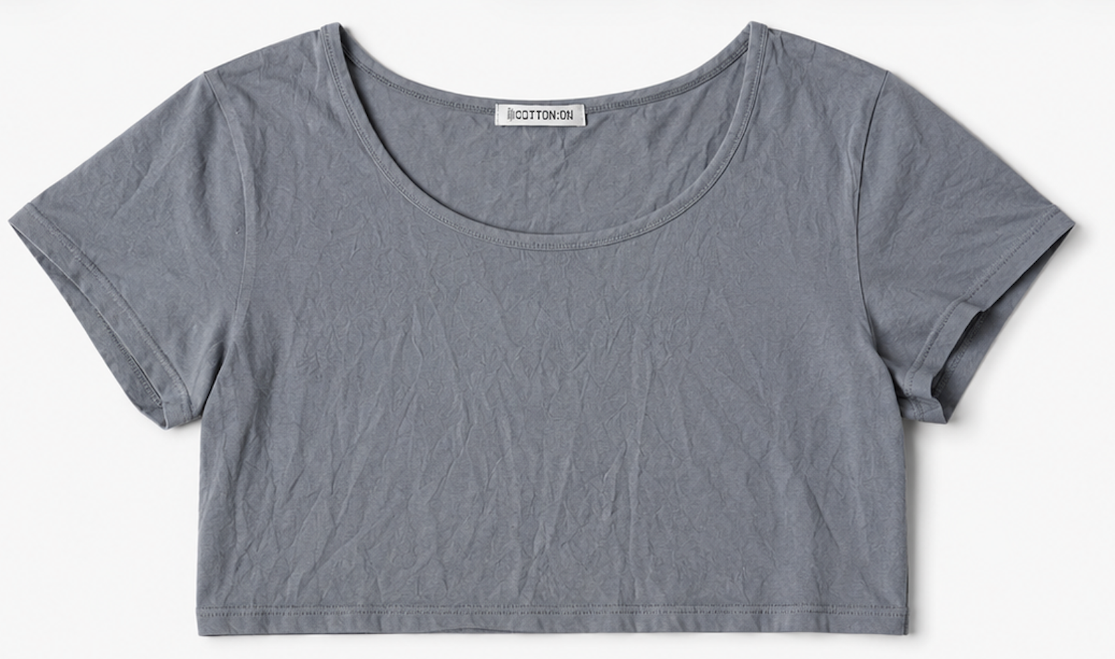 Light grey Crop Top, DIVIDED – Size S