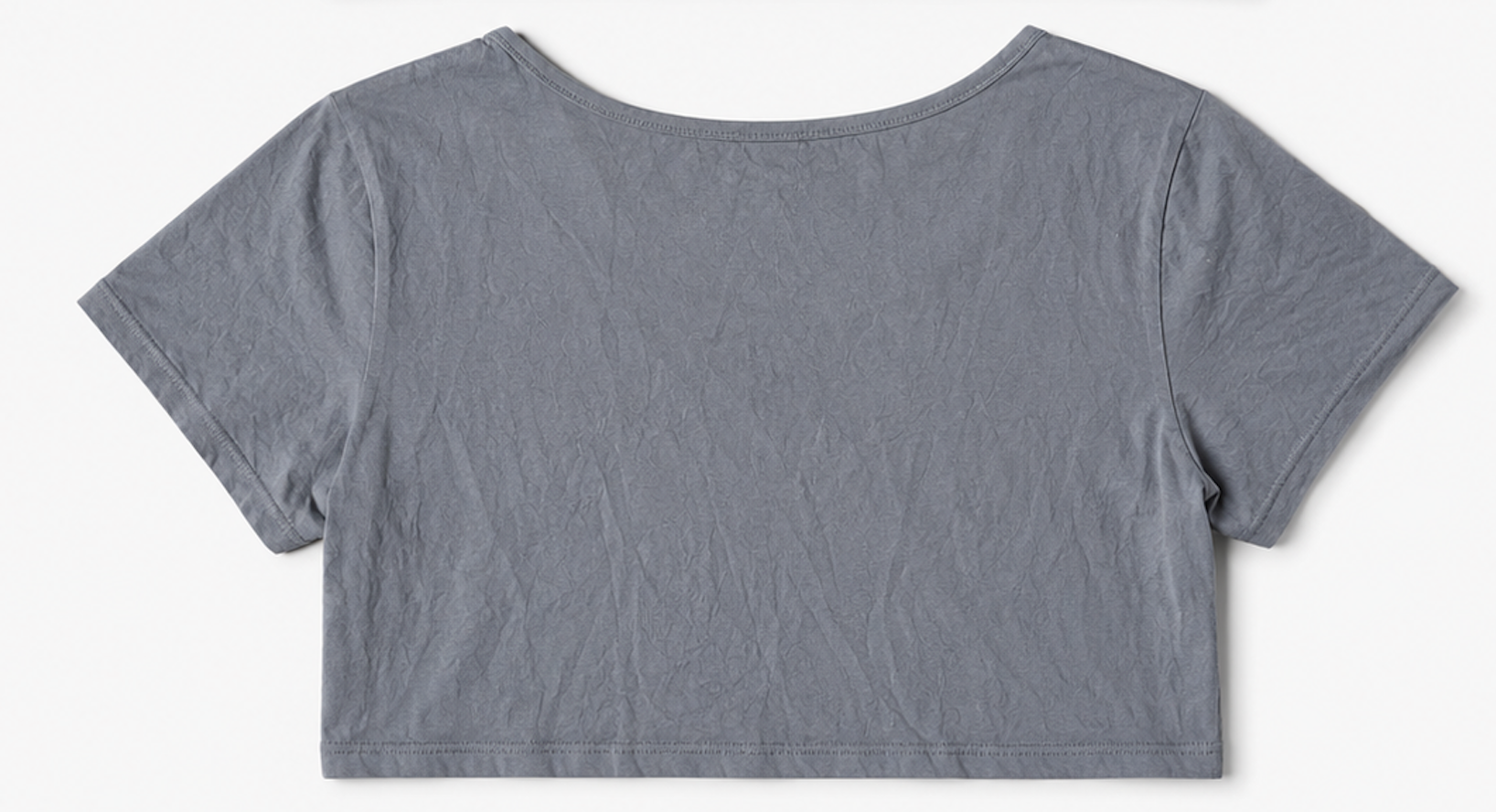 Light grey Crop Top, DIVIDED – Size S