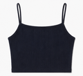 Ribbed Black Crop Top, RB SISTER – Size XXS