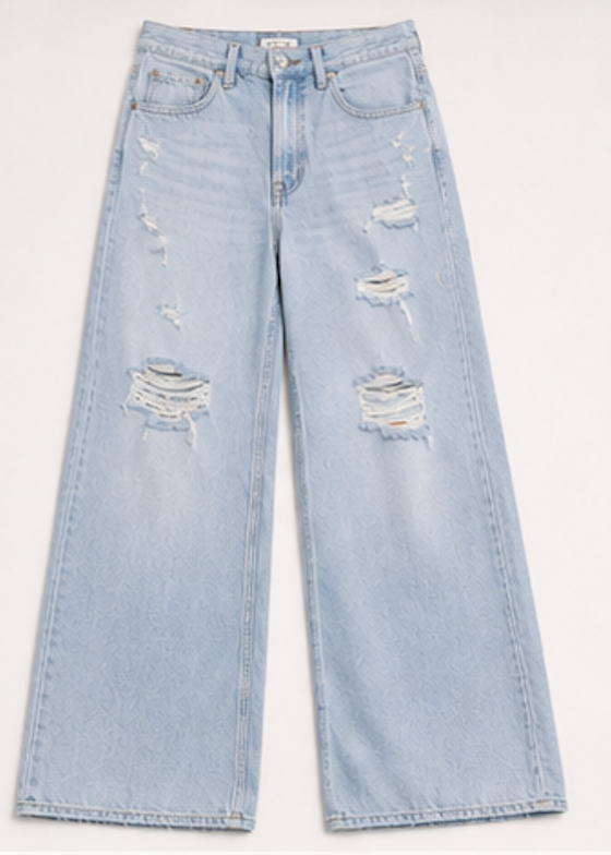 Light blue Wide Leg Jeans, DIVIDED – Size EU 36