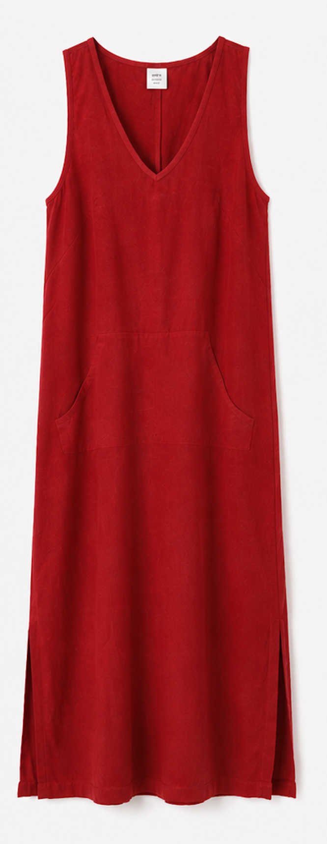 Red Maxi Dress, Sylvia bunty + ve – Size M
