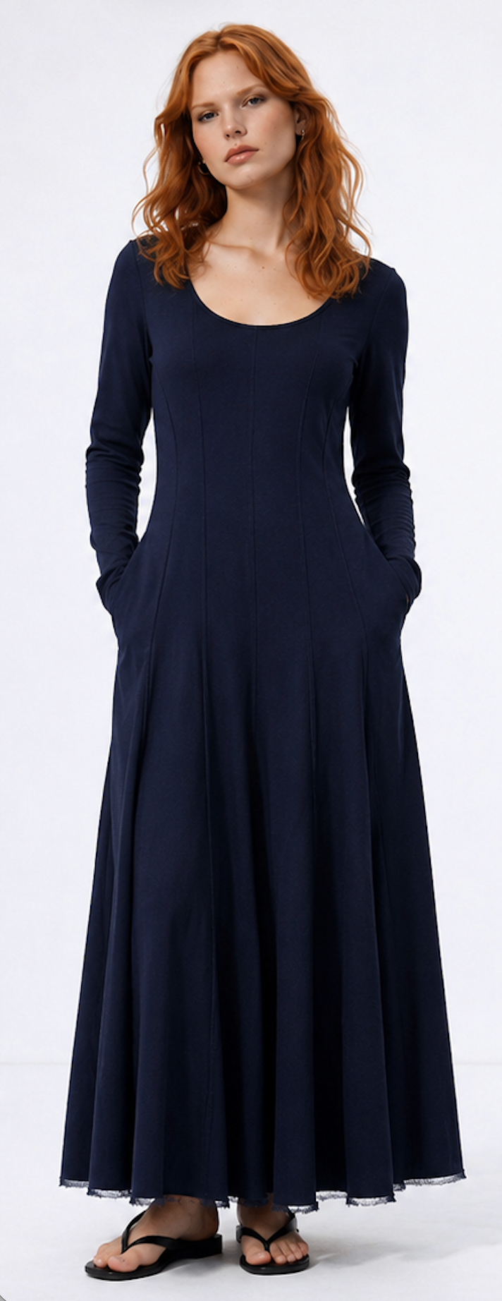 Black Maxi Dress, ONIONFIELD – Size M