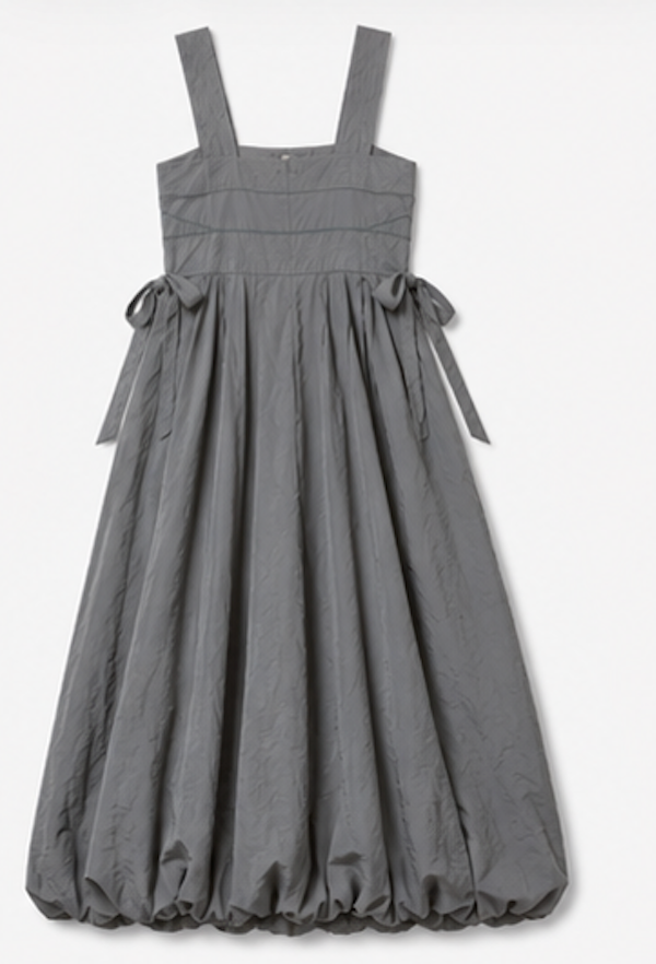 Grey  Balloon Midi Dress, CULTURE – Size M