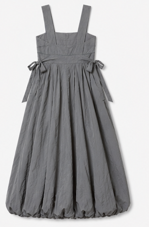 Grey  Balloon Midi Dress, CULTURE – Size M