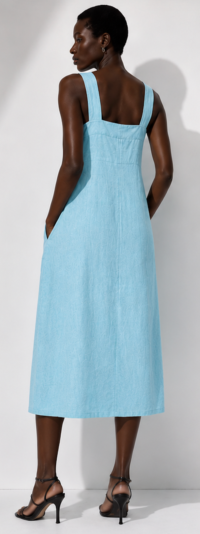 Light blue Midi Dress – Size M