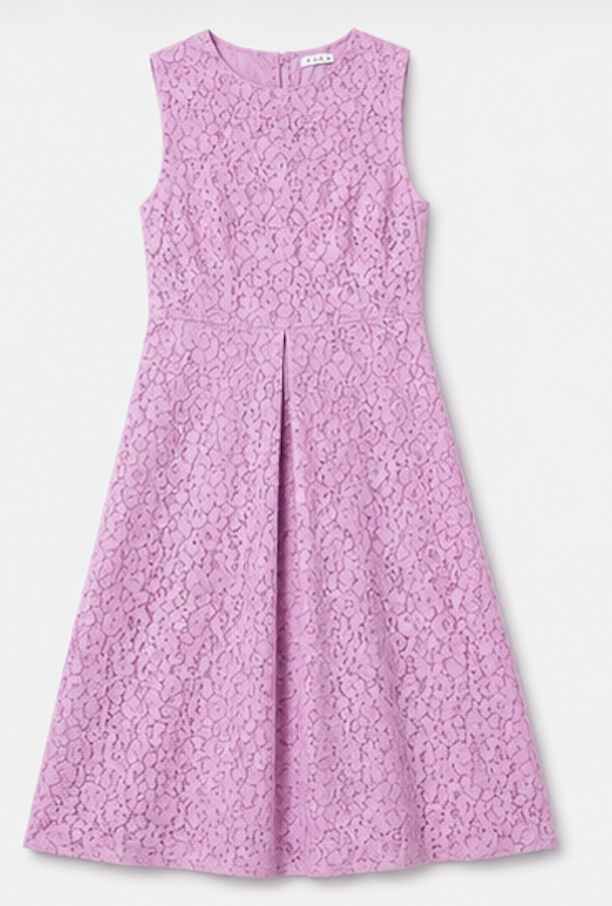 Lilac Lace dress Dress, VILA – Size M
