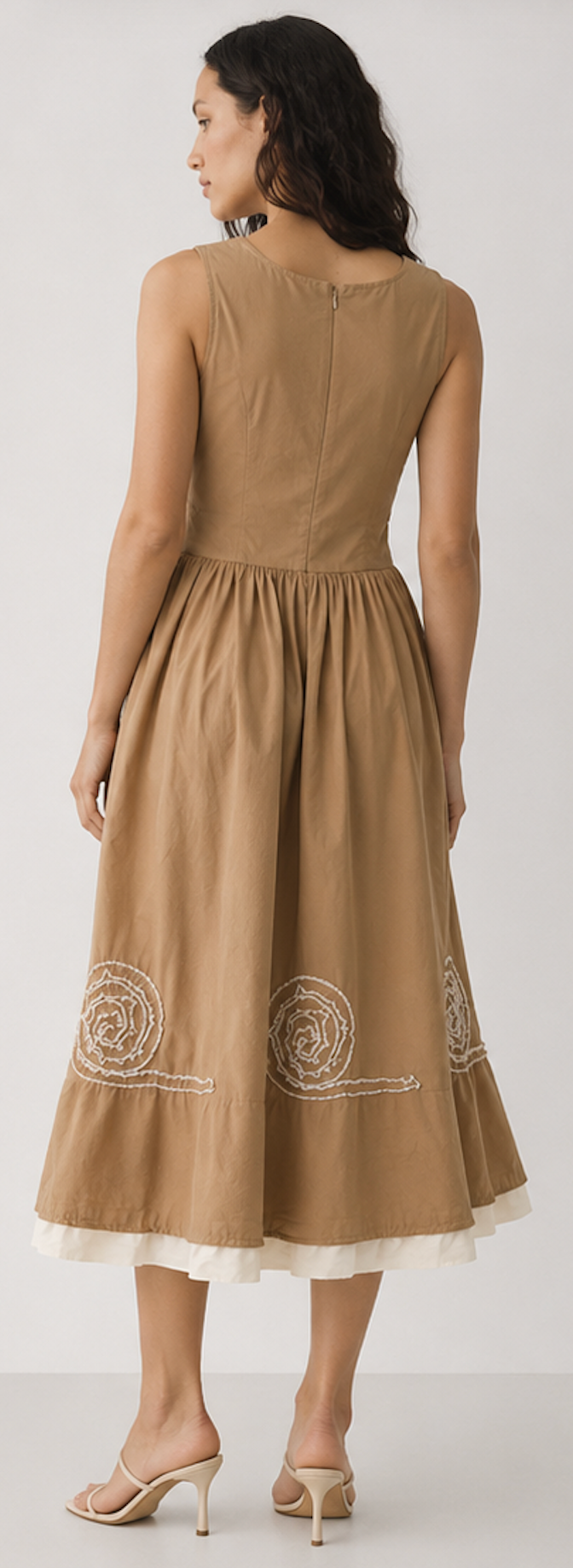 Fit-and-flare Midi Dress, EV&RO Collection – Size 40