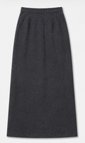 Dark grey heathered Maxi Skirt, Estelie – Size 36
