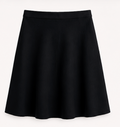 Classic black A-line Mini Skirt I stretch, .OBJECT – Size XS