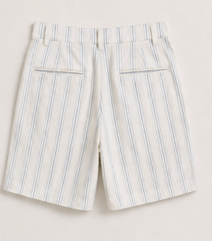 White Striped Shorts, essentials – Size 36
