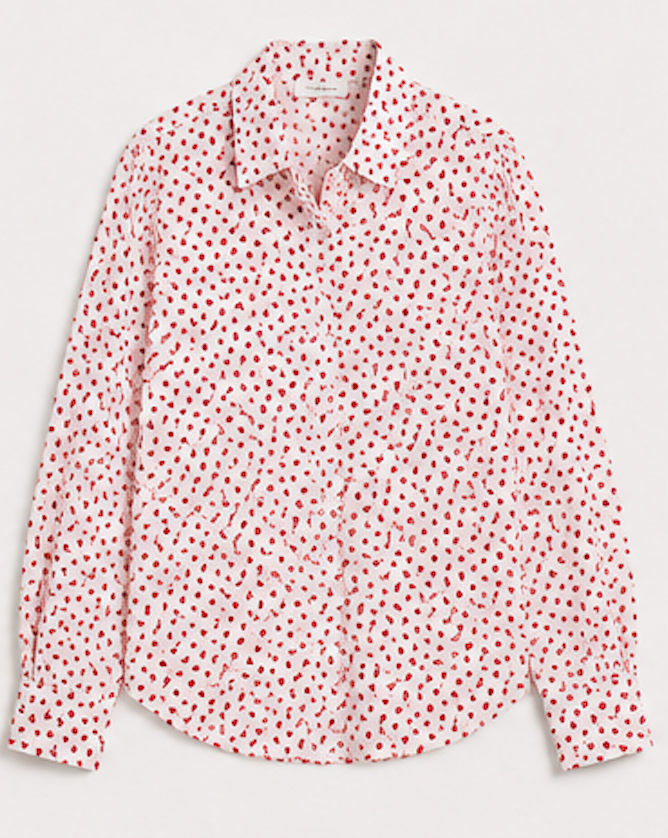 Button-Down Shirt, beachlunchlounge collection – Size XS
