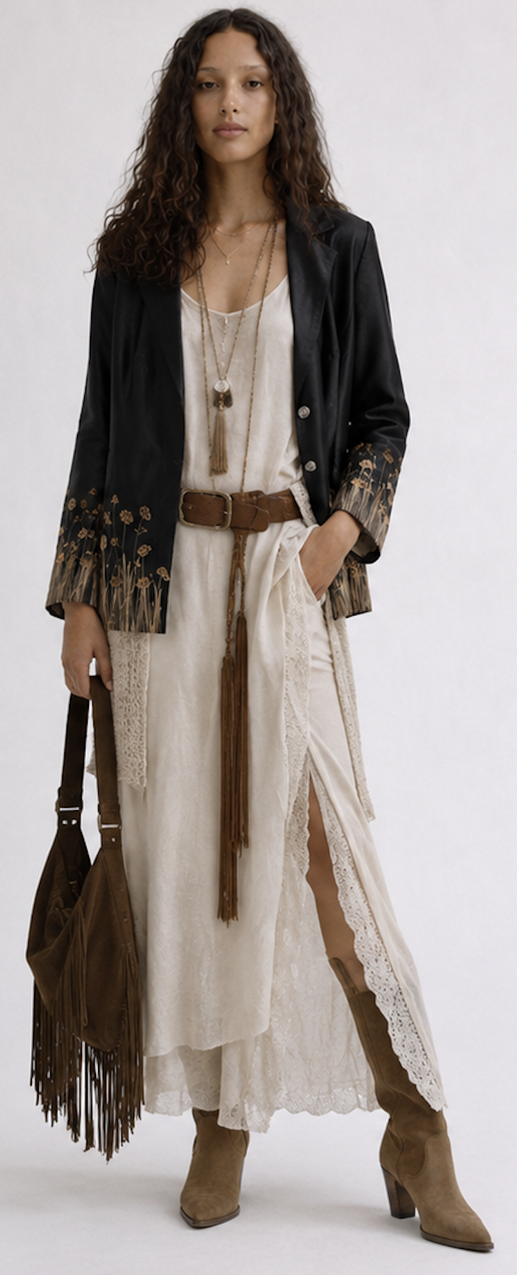 Mat 100% Silk Blazer – Size 38
