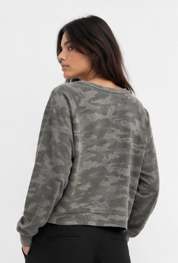 Camo Sweatshirt, Universal Thread GOODS CO. – Size M