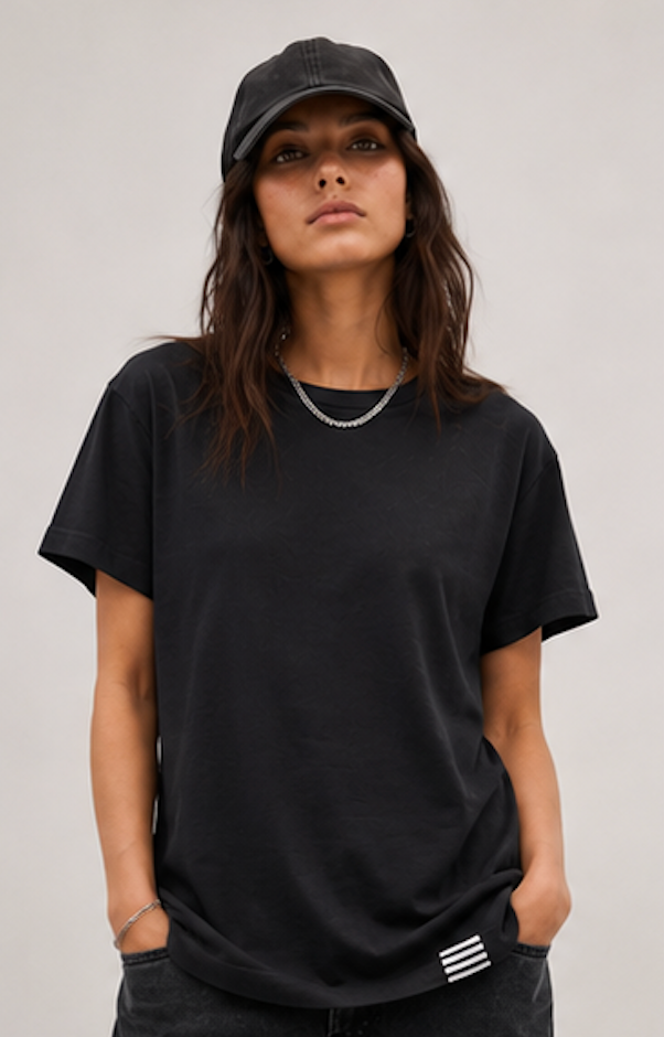 Classic crewneck T-Shirt, MADS NØRGAARD – Size M