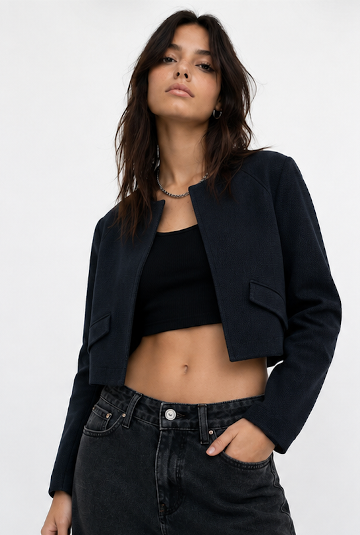 Cropped Blazer, MNG COLLECTION – Size S
