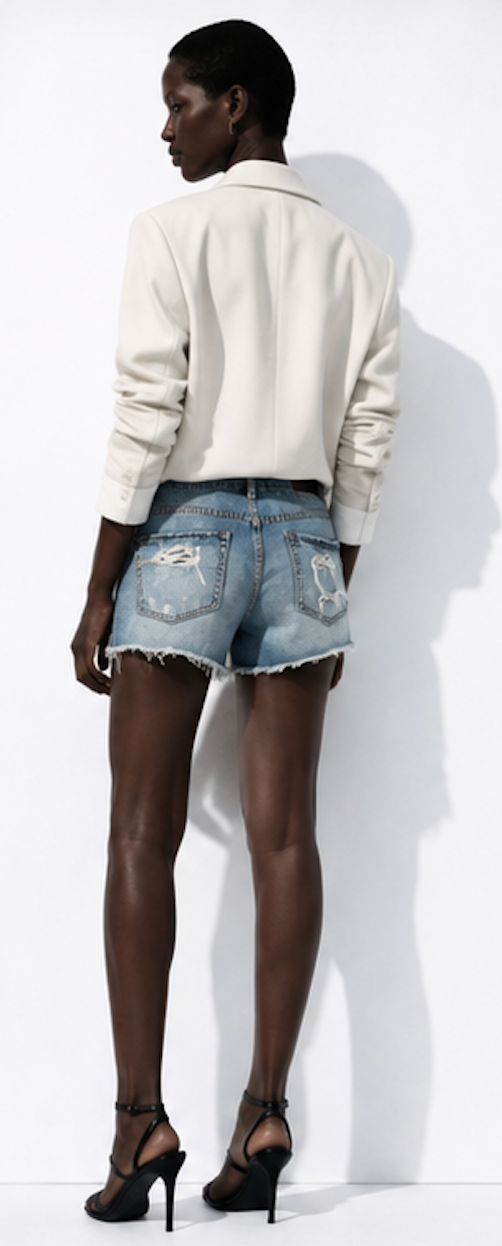 Light blue  Denim Shorts, lab[dip] – Size S