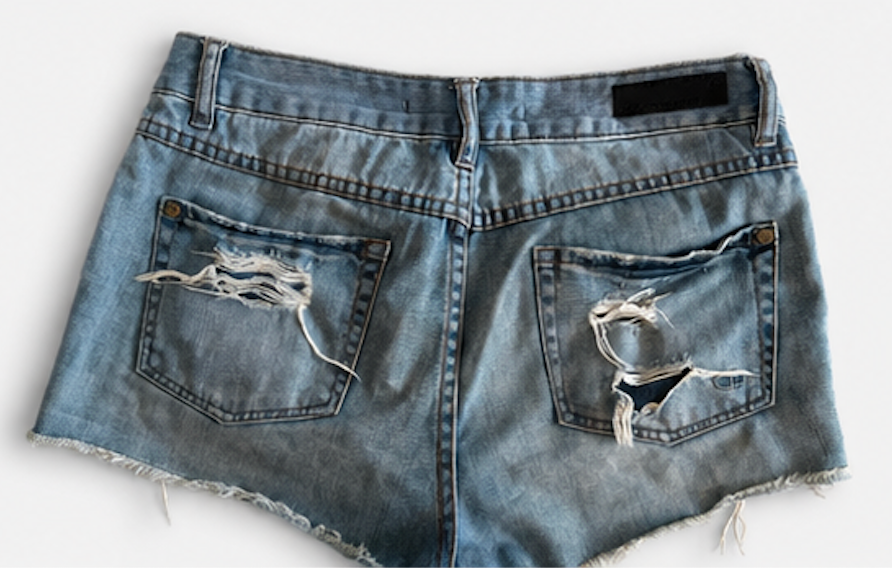 Light blue  Denim Shorts, lab[dip] – Size S