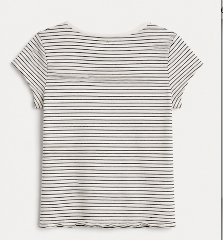 Black-and-white striped T-Shirt, H&M – Size XS