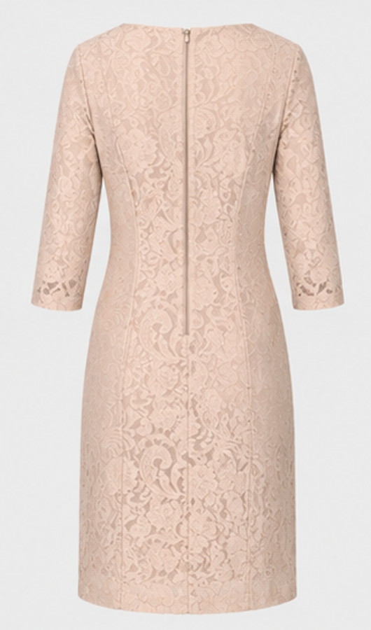 Blush Lace Midi Dress, InWear – Size 36