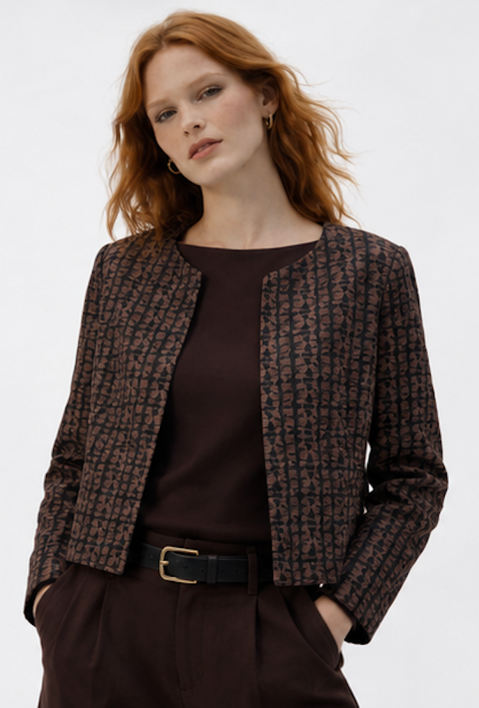 Collarless open-front  Blazer, NOA NOA – Size 36