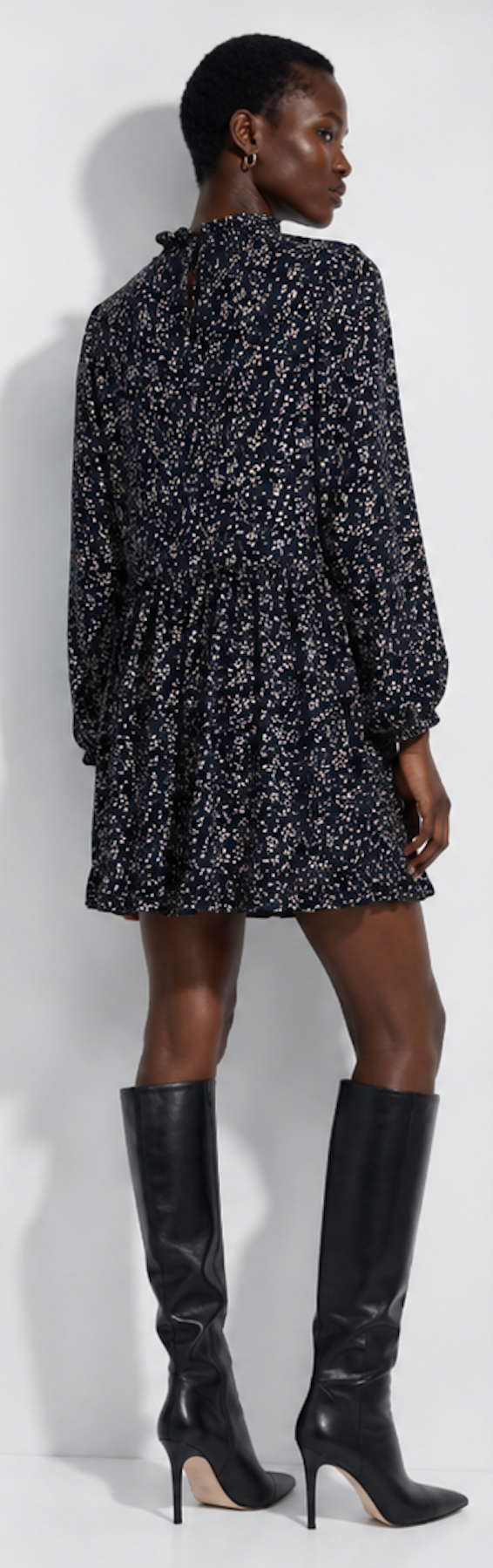 Ditsy-floral Mini Dress, MSCH – Size S