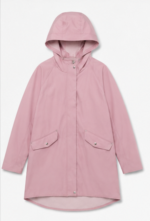 Light pink hooded Rain Jacket, NORSE PROJECTS – Size S