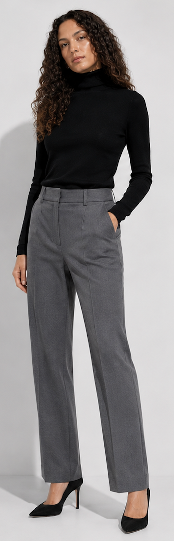 Classic grey tailored Dress Pants, H&M – Size 34