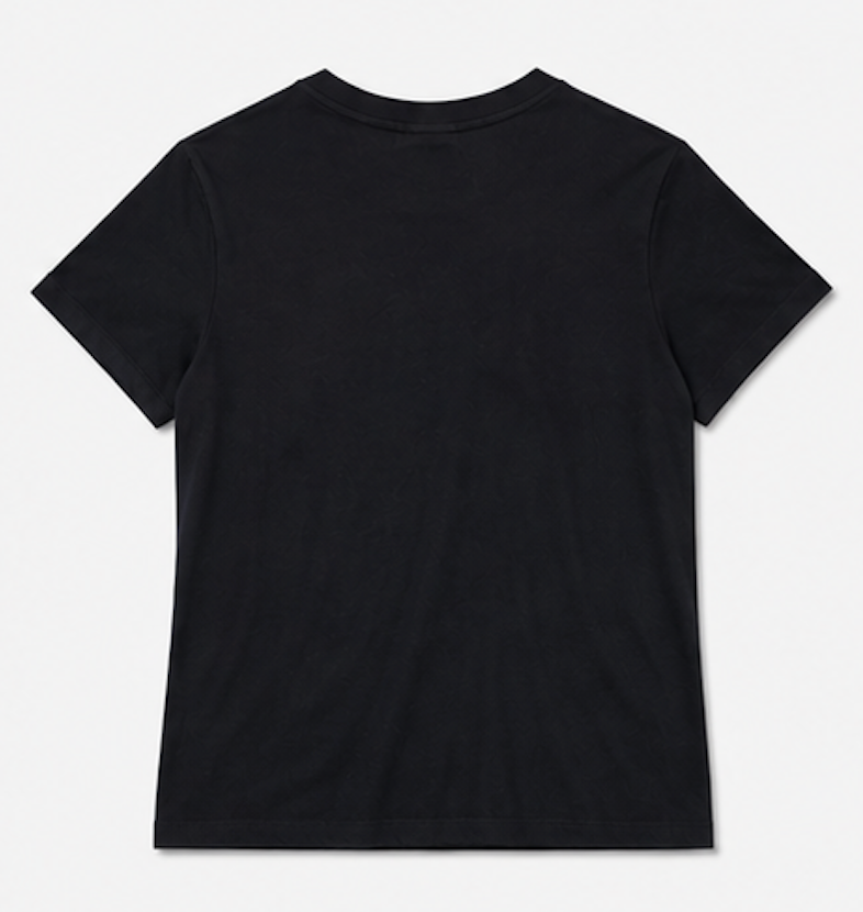Black Embroidered T-Shirt, JDY – Size S