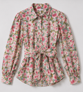 Floral Peplum Blouse, HUNKØN – Size S