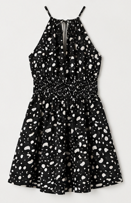 Black Midi Dress – Size L