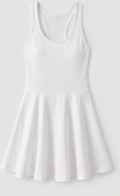 White racerback Tennis Dress, H&M Move – Size XS