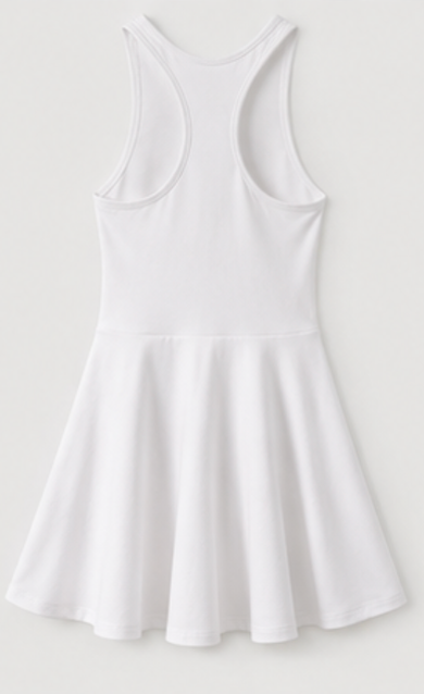 White racerback Tennis Dress, H&M Move – Size XS